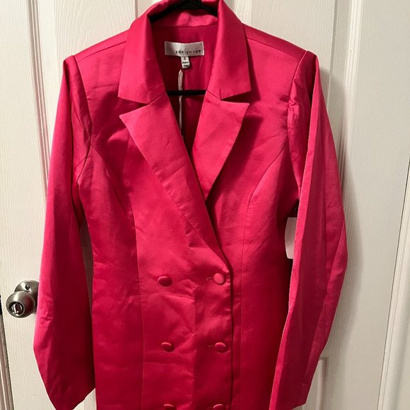 NEW WITH TAGS - Silk Blazer Dress - Picture 1 of 4